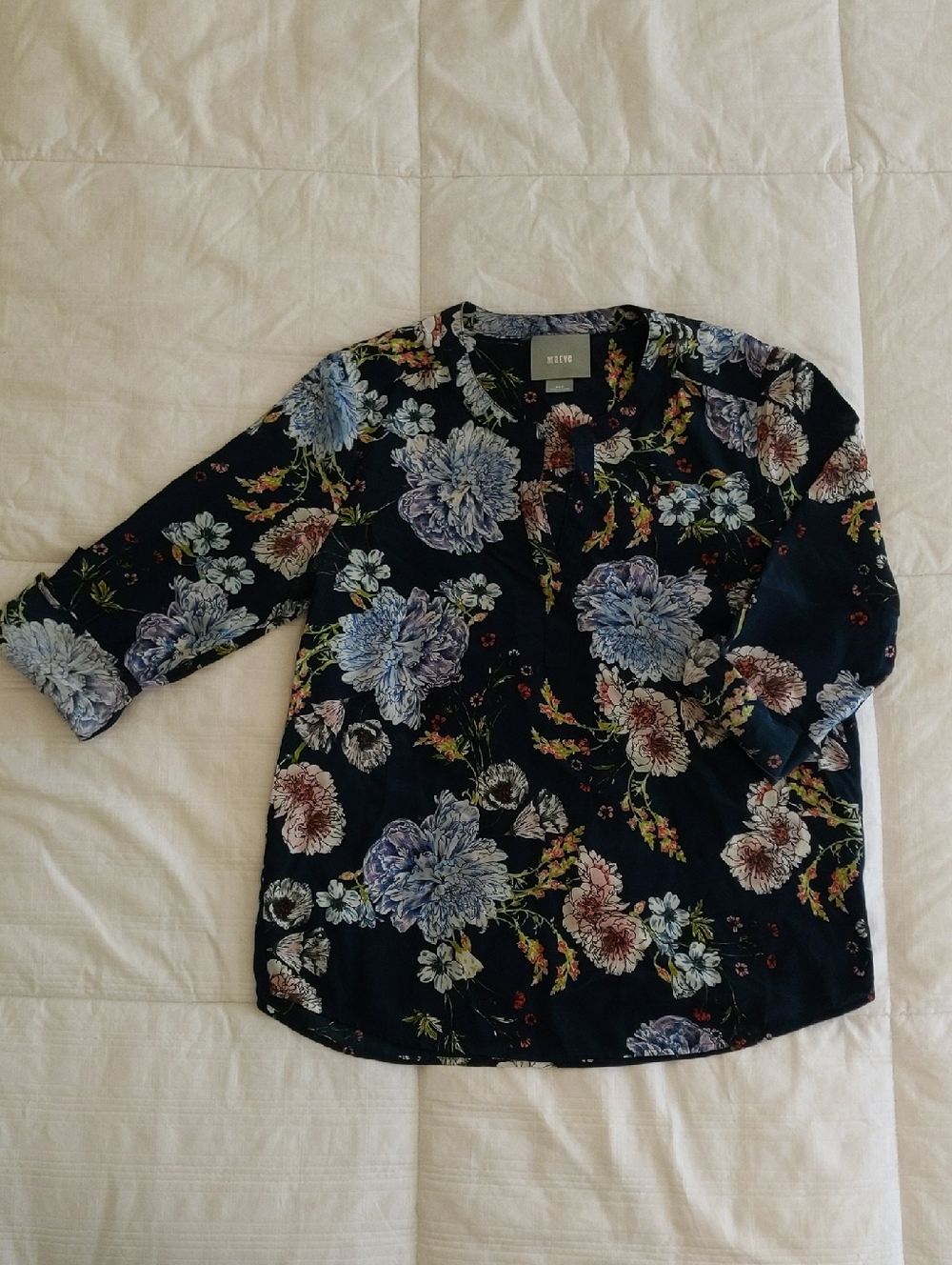 Anthropologie Maeve Floral Blouse - XS P